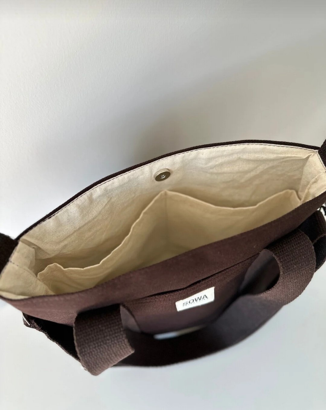 Канвас рачна и crossbody чанта за жени